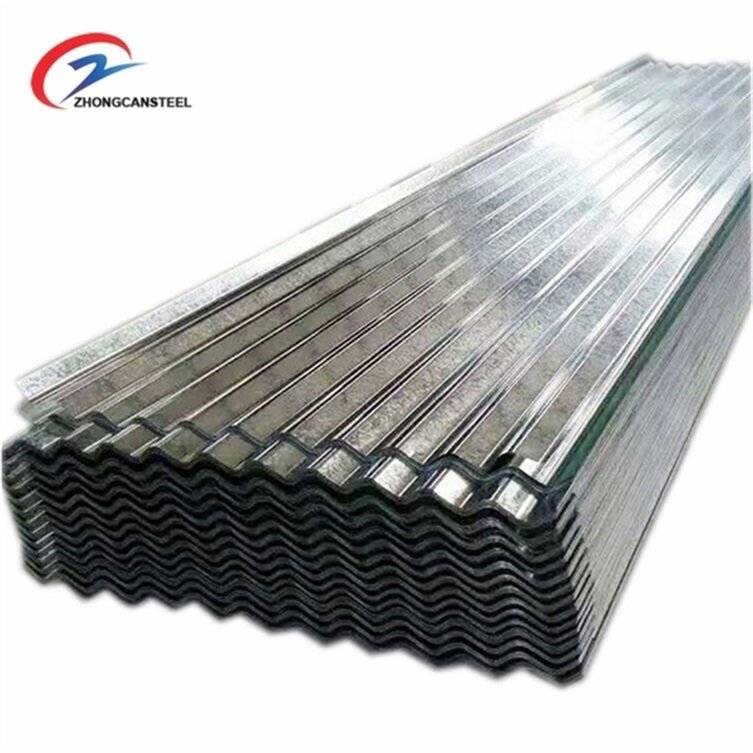 0.5mm thick tata gi steel roof tile/zinc roof metal corrugated sheet price per sheet weight/ iron ceiling plate