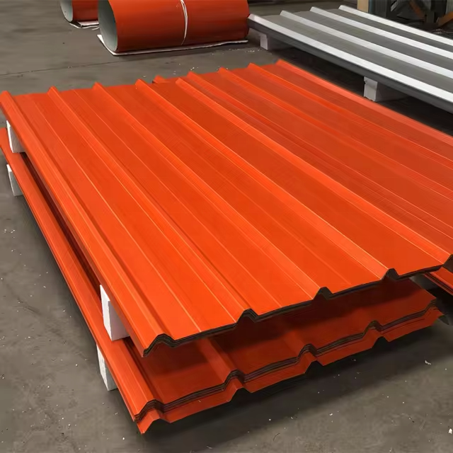 Color Coated Metal Steel Plate Corrugated Prepainted Galvanized Iron Roofing Sheet