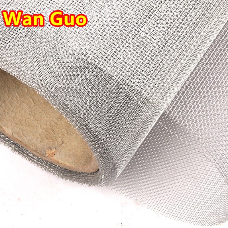 Supplies SS 304L 400 800 micron Flexible and Soft Woven 1mm Stainless Steel Netting Filter Wire Mesh
