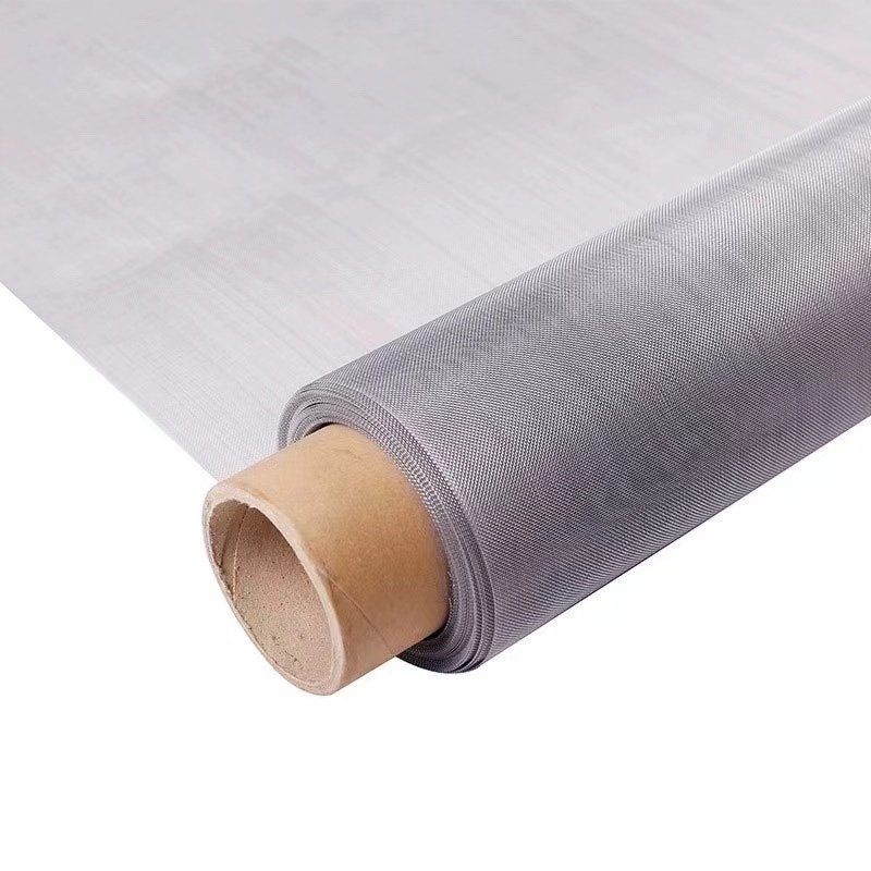 304/316 SS Steel Wire Meshes For Filter Screen 40/60 80/100/150/200/300/400 Micron Filter Cloth Stainless Steel Woven Wire Mesh