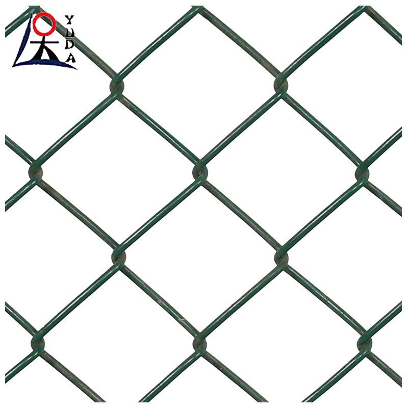 6 foot 100ft 8ft galvanized diamond cyclone wire mesh pvc coated chain link fencing roll 50ft temporary chain link fence