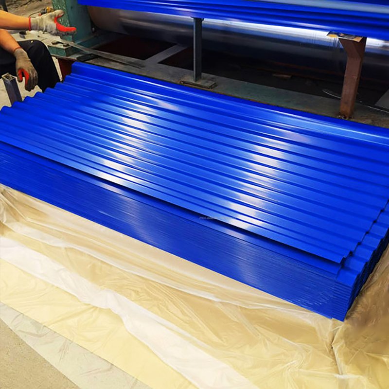 zinc coating corrugated roofing sheet Galvanized steel plate color coated roofing