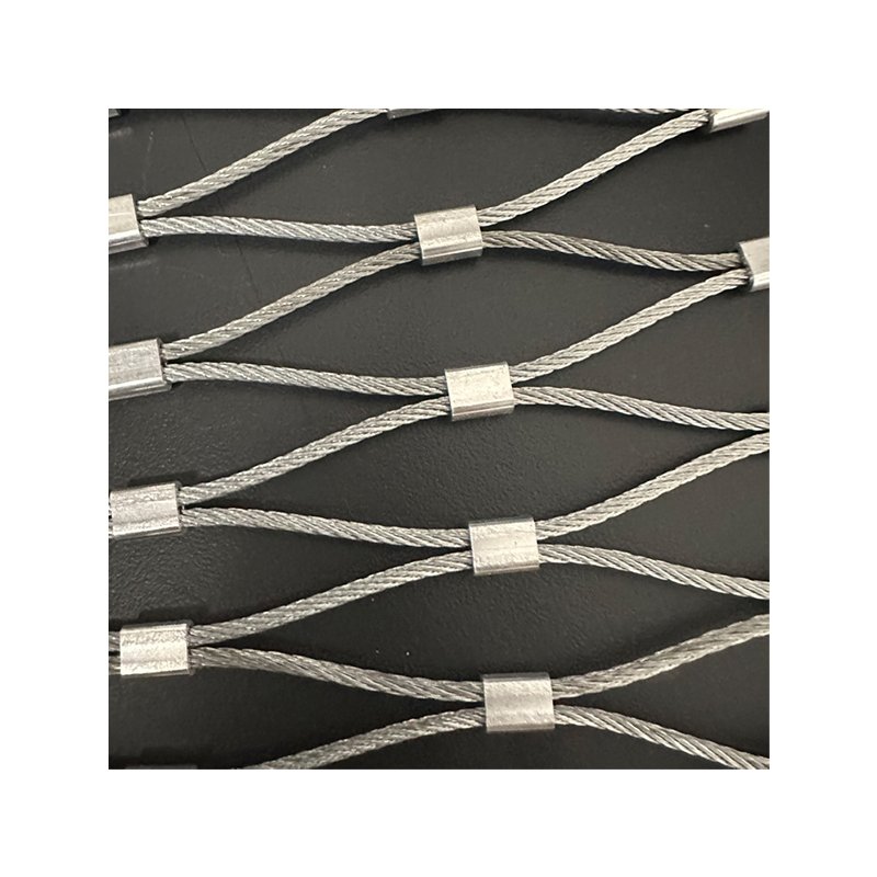 Stainless Steel Birdhouse Net Zoo Rope Net Wire Rope Net For Animal Fence