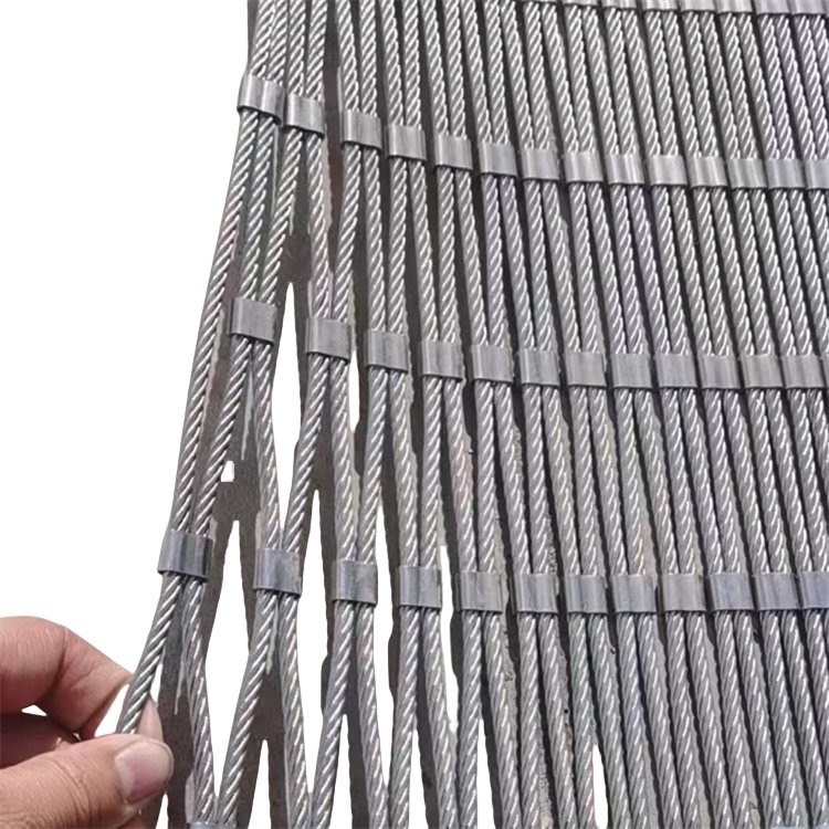 Stainless Steel Birdhouse Net Zoo Rope Net Wire Rope Net For Animal Fence
