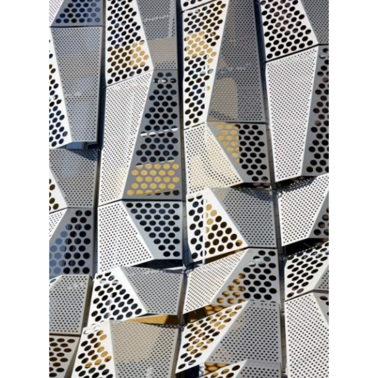 Factory Custom Stainless Steel 304/316 Wire Mesh Perforated Plate Welding Hole Punching Metal Screen