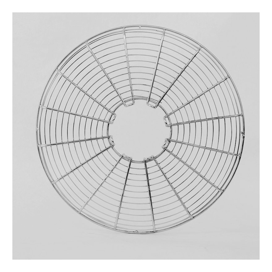 Protector Industrial Mesh Air Circulation Grill Heavy-Duty Safety High Airflow Equipment Grille Blade Steel Fan Guard