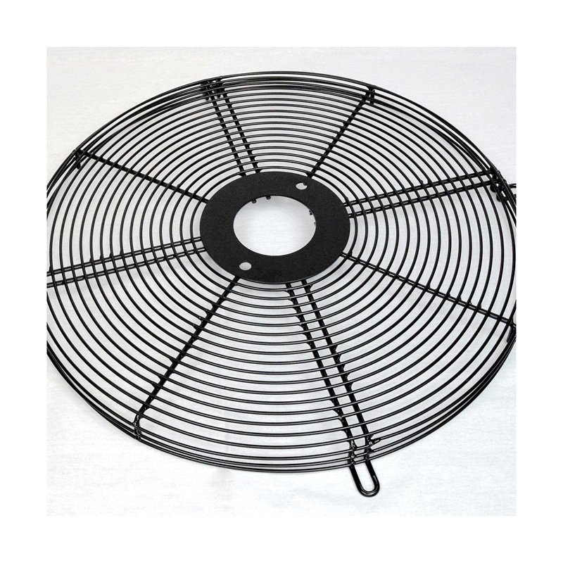 Protector Industrial Mesh Air Circulation Grill Heavy-Duty Safety High Airflow Equipment Grille Blade Steel Fan Guard