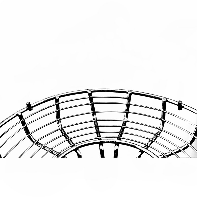 Protector Industrial Mesh Air Circulation Grill Heavy-Duty Safety High Airflow Equipment Grille Blade Steel Fan Guard