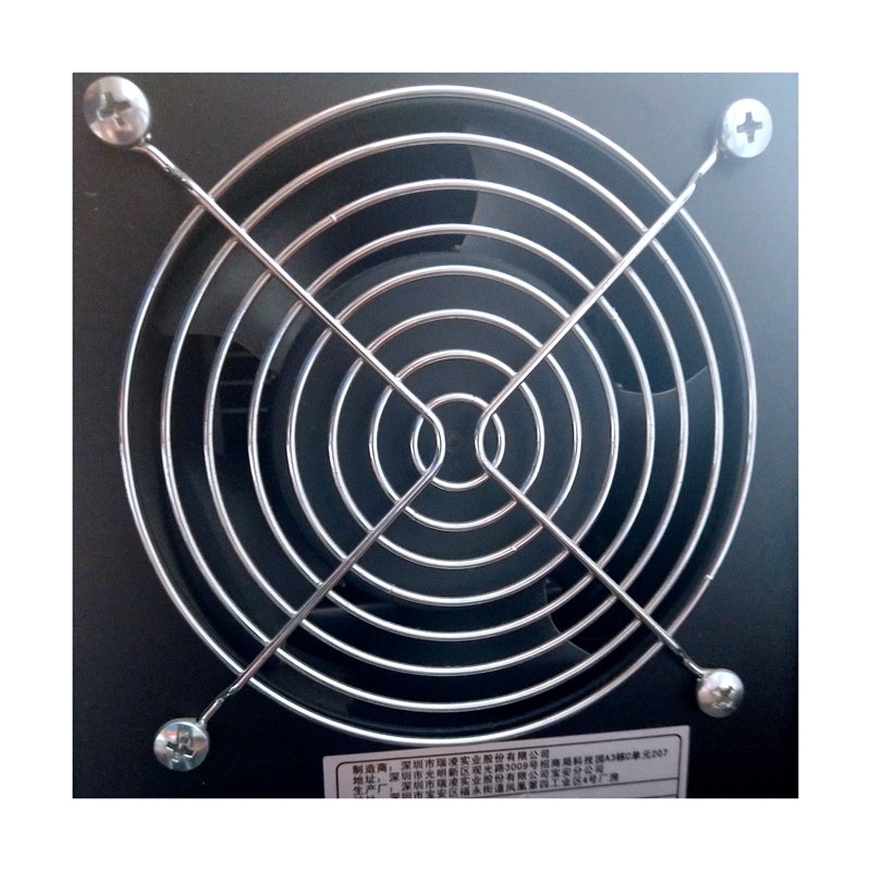 Protector Industrial Mesh Air Circulation Grill Heavy-Duty Safety High Airflow Equipment Grille Blade Steel Fan Guard