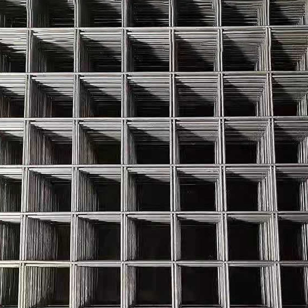 Popular Recommend black wire welded construction steel wire mesh panels for building