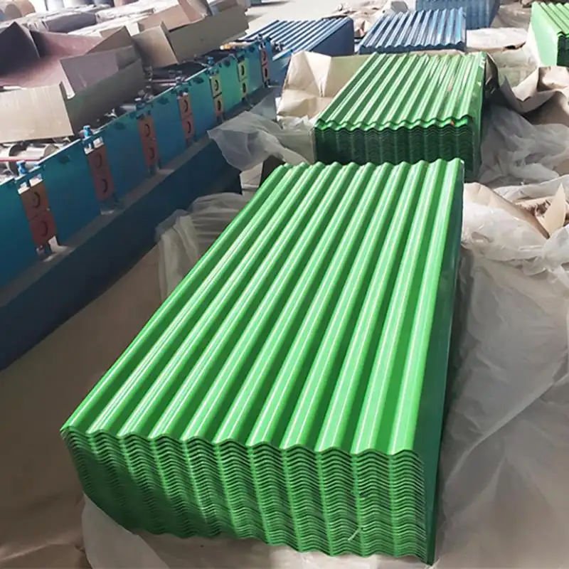 Metal Roof Sheet Tiles GI PPGI/ PPGL Color Coated Galvanized Corrugated Metal Roofing Sheet