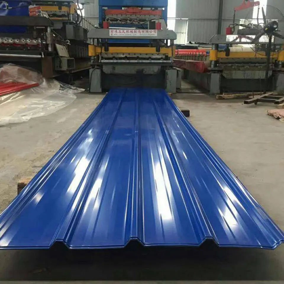 Metal Roof Sheet Tiles GI PPGI/ PPGL Color Coated Galvanized Corrugated Metal Roofing Sheet