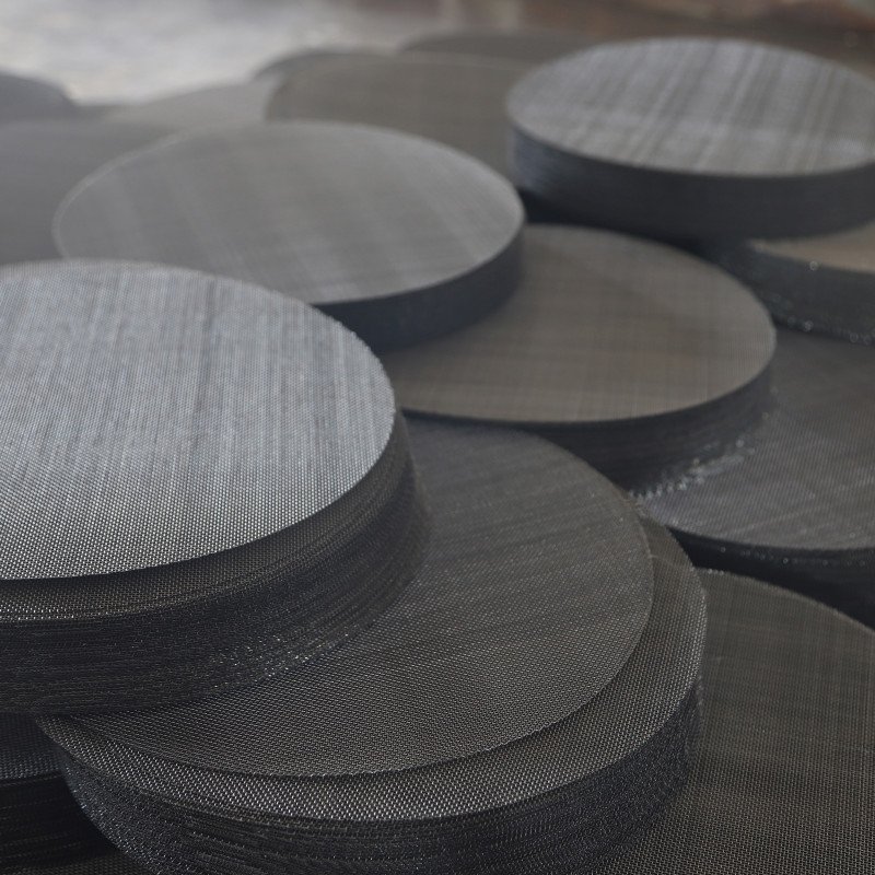 High Quality Mild steel wire cloth for Industrial Filtration Black Steel Wire Mesh Wire Cloth