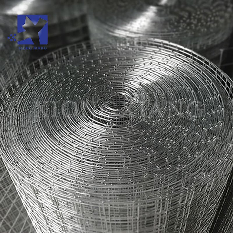 Factory Custom Hot Dipped Galvanized Welded Wire Mesh Roll 1/2 Inch Hole Stainless Steel Welded Wire Mesh