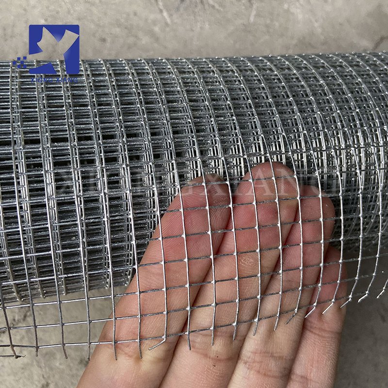 Factory Custom Hot Dipped Galvanized Welded Wire Mesh Roll 1/2 Inch Hole Stainless Steel Welded Wire Mesh