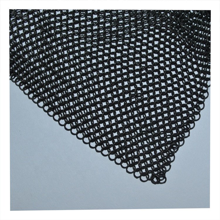 Stainless Steel Welded Wire Ring Decorative Chainmail Mesh