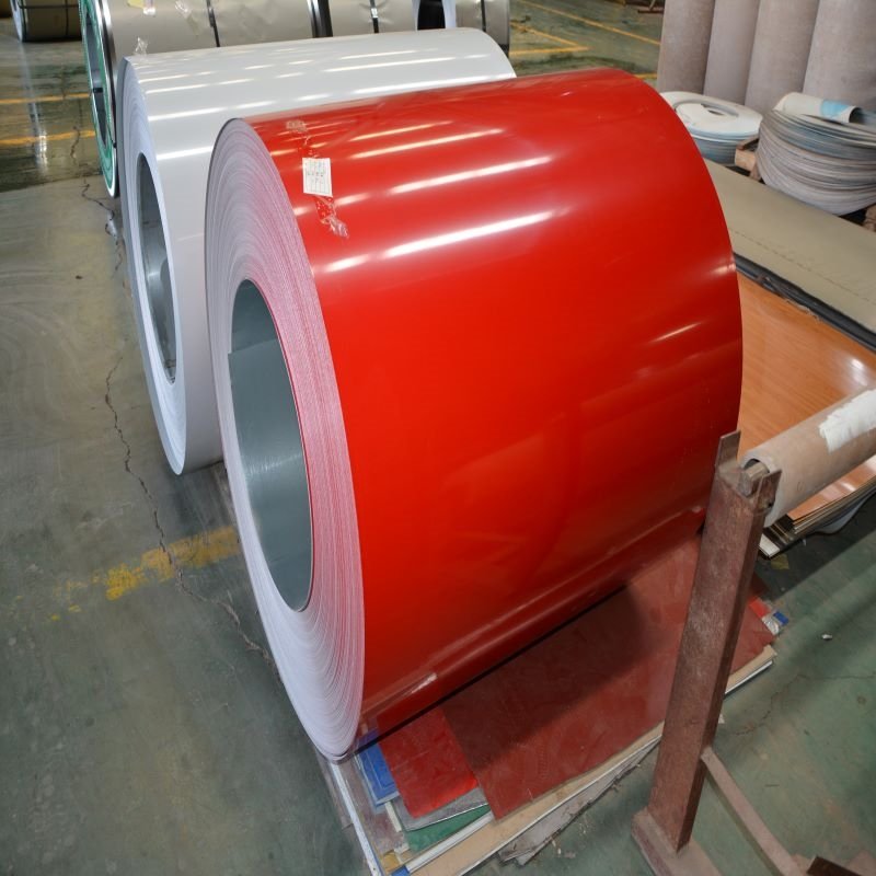Ppgi Steel Coil 0.28mm Prepainted Galvanized Ppgi Color Coated Steel Coil sheet For Roofing corrugated
