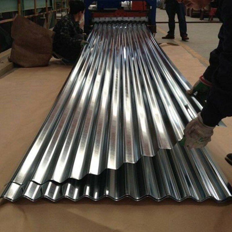 Factory on sale Corrugated Galvanized Steel Sheet for Building Roofing 0.6mm 0.8mm 1.2mm Thickness Tisi Certified