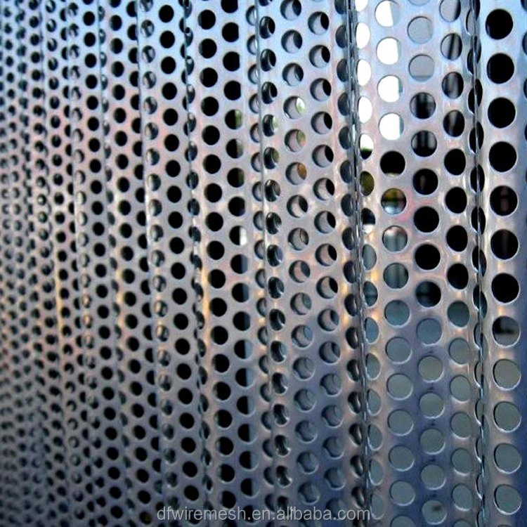Corrugated Perforated Metal Panels