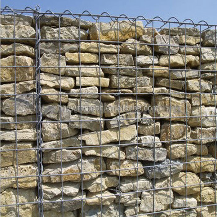 Welded Gabion Retaining Walls Steel Wire Mesh Gabion Box and Garden Fence Elegant Stone Cage