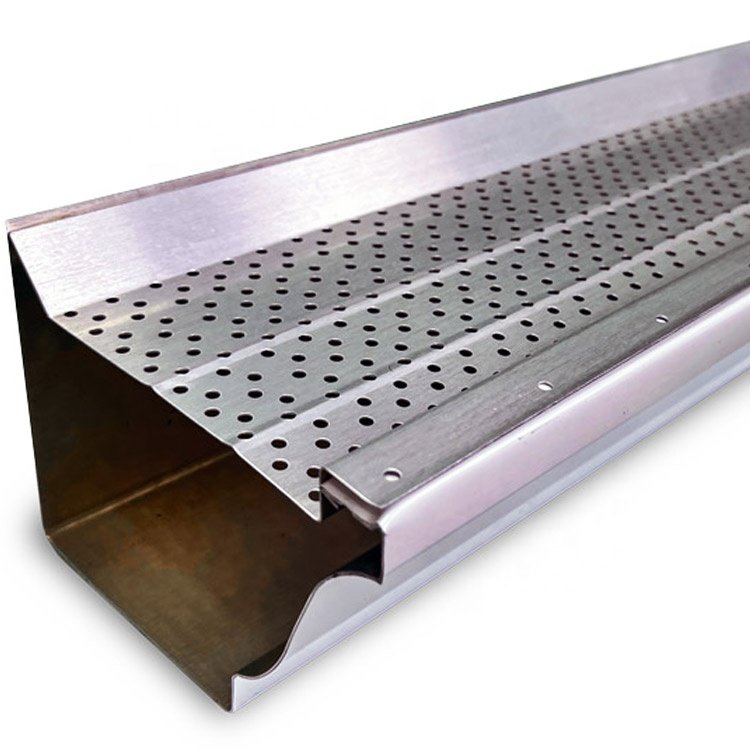 Galvanized Stainless Steel Wire Mesh Aluminum Perforated Metal Guard Hole Expanded Weave Style Screen Gutter Leaf Filter