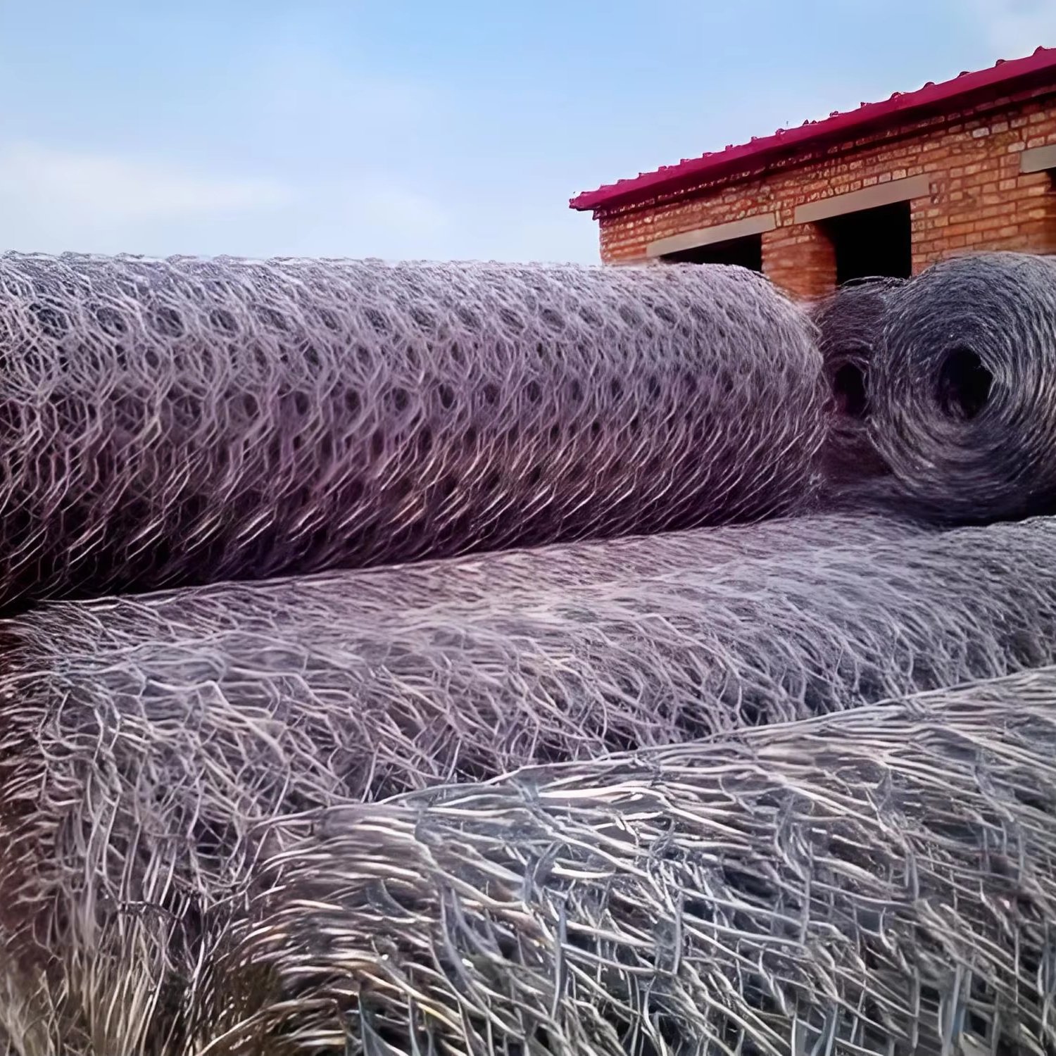 Galvanized Gabion Basket Gabion Retaining Walls 6mm 8mm 10mm 13mm Aperture Hexagonal Gabion Wire Mesh with Factory Price