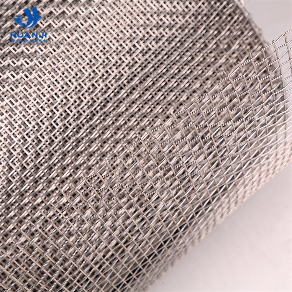 AISI 304 316 316L Stainless Steel Wire Mesh Window Screen For Mosquito Insect Prevention