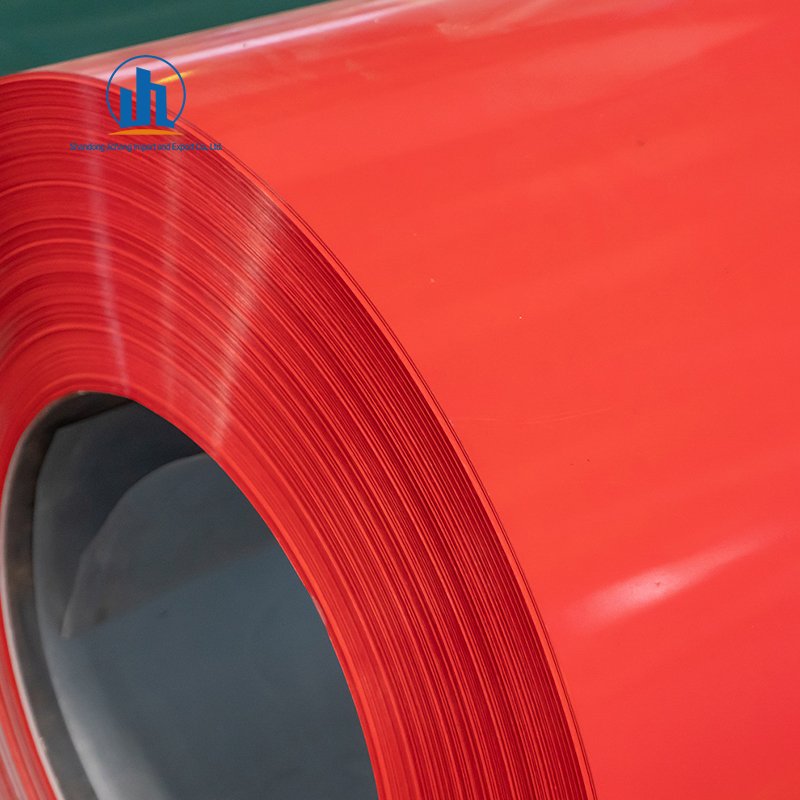 Steel coil roll z150 galvanized steel coil double coated color ppgi painted galvanized coil for roofing sheet
