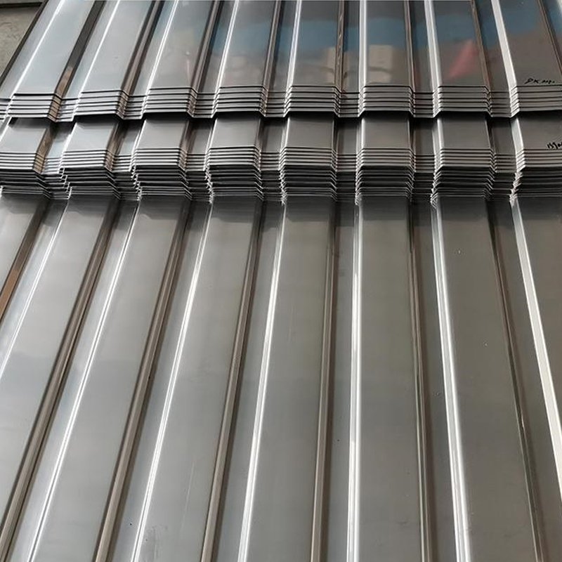 Corrugated Galvanized Iron Steel Roofing Sheet Marine Grade Aluzinc Galvanized Corrugated Trapezoidal Steel Sheet