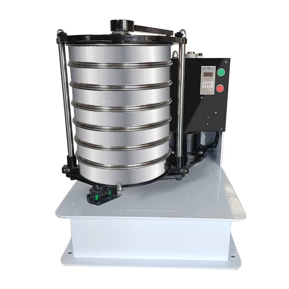 400mm uniform mesh size Large Capacity Rotary Circular Sieve / Vibrating Screen For Fertilizer Tamis Vibrant