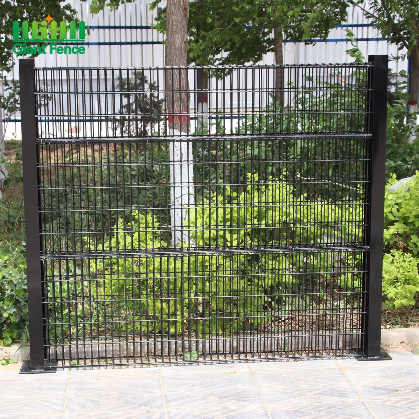 Easy Installation Gabion Wall Galvanized Steel Welded Wire Mesh Garden Retaining PVC Coated Fence with Cutting Service