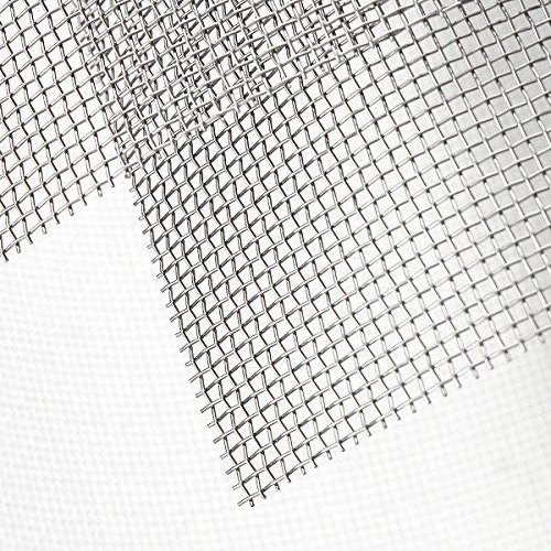 Embossed Screen Net Custom Crimped Woven Window Screen Mesh 304 316 Stainless Steel Wire Mesh