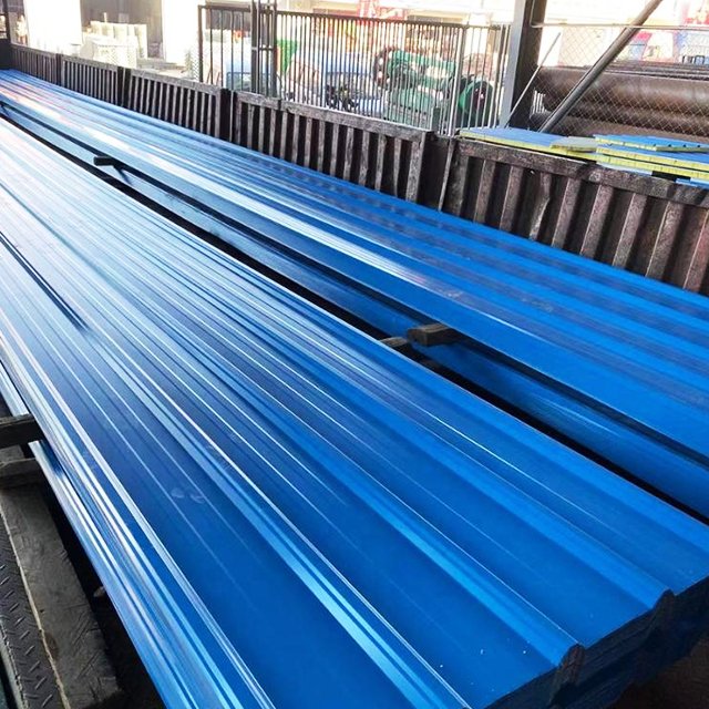 High quality bg28 metal roofing sheets color coated corrugated steel sheet