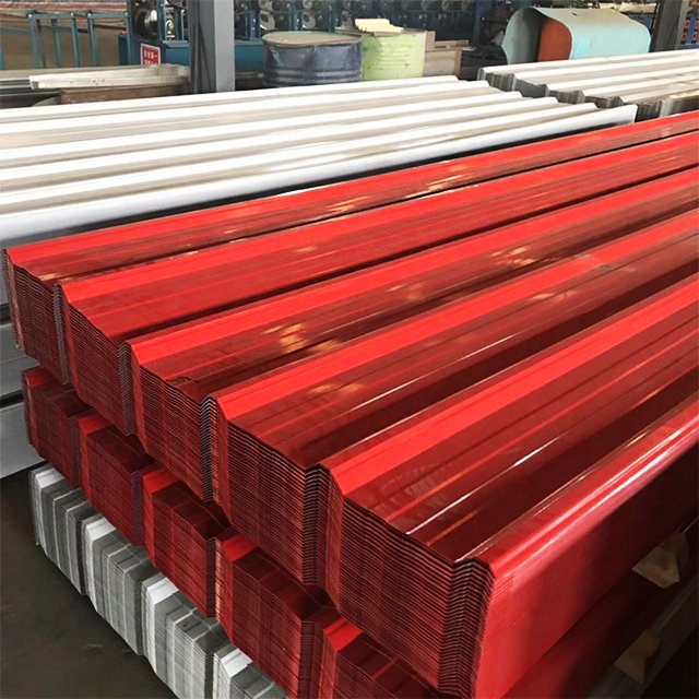 High quality bg28 metal roofing sheets color coated corrugated steel sheet