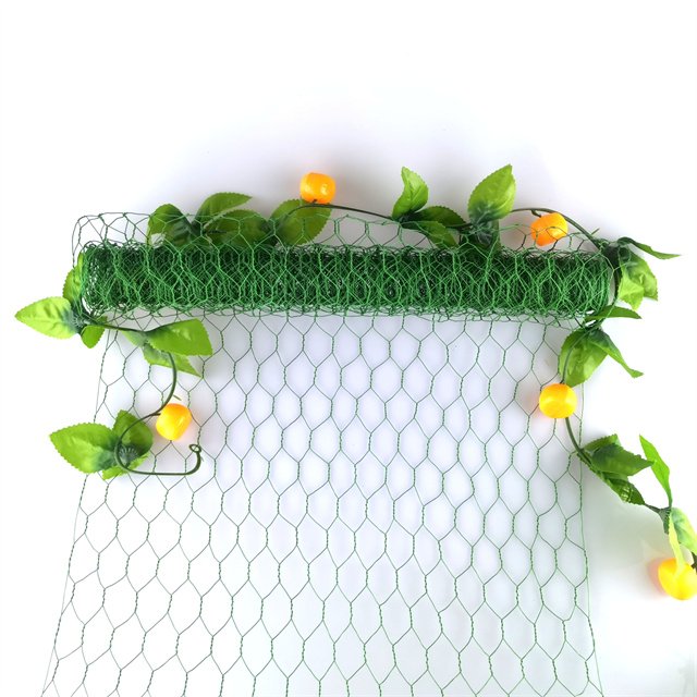 Hexagonal Coop Customized Iron Double Steel Net Mes Garden Size Hexagonal Galvanized pvc Mesh