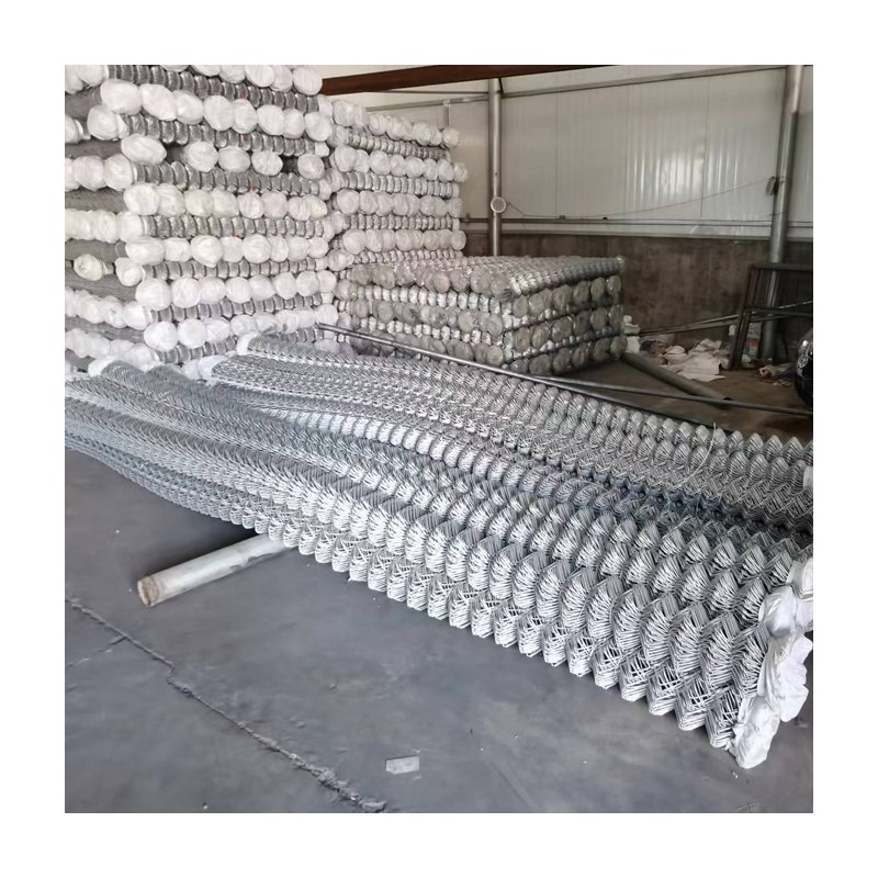 Customized 6 Feet High PVC Coated Cyclone Wire Mesh Chain Link Fence
