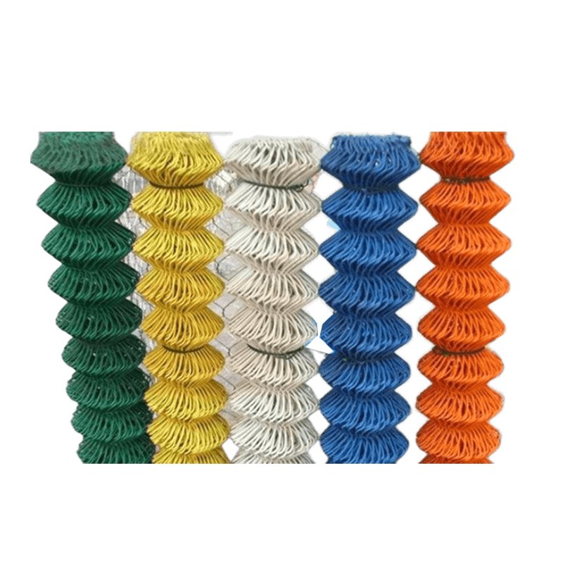 Customized 6 Feet High PVC Coated Cyclone Wire Mesh Chain Link Fence
