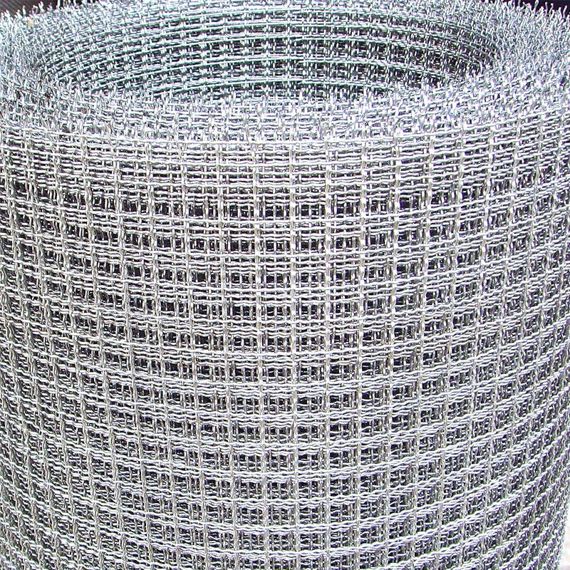 Xuze 304 304L 316 316L 3 mesh stainless steel double crimped wire mesh for machine