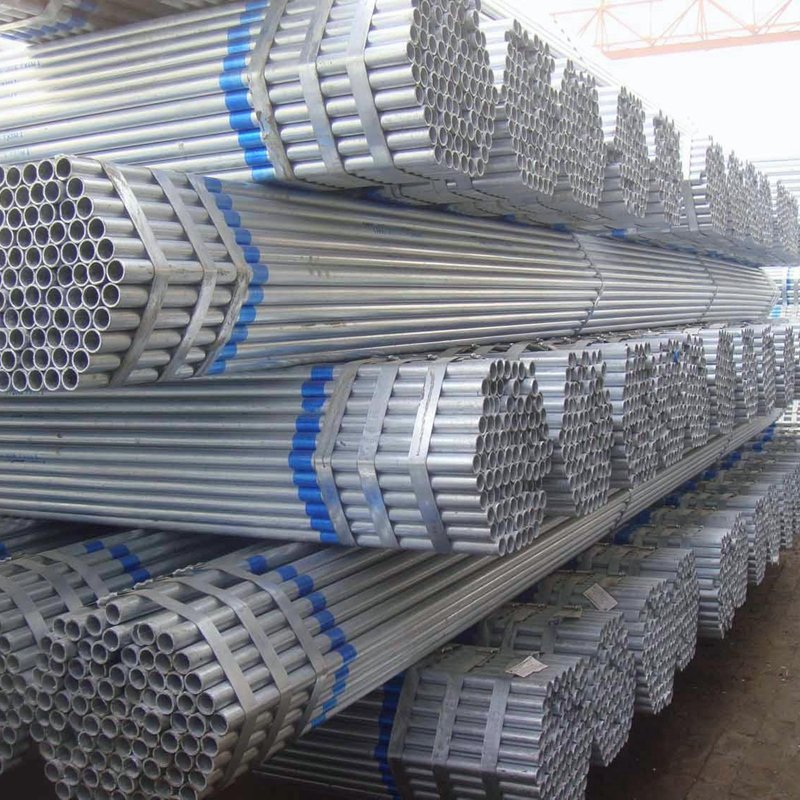 High quality Corrugated square tubing galvanized steel pipe iron rectangular tube price for carports