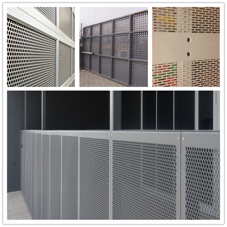 ISO Certification 304 316 Stainless Steel Round Hole Perforated Metal Sheet metal screens perforated mesh