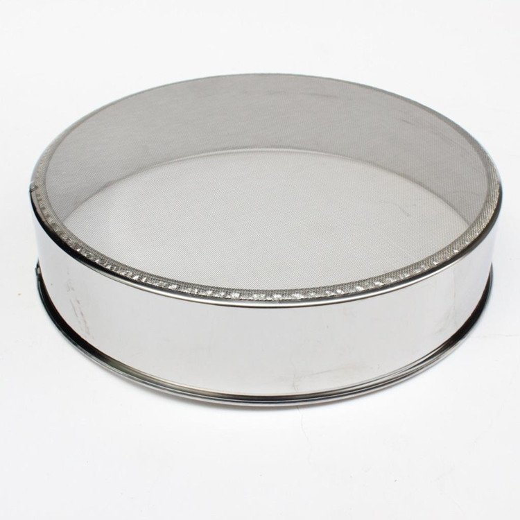 300mm 180 micron 304 stainless steel sand fine mesh laboratory test sieve