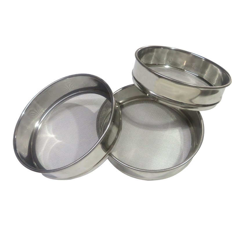 300mm 180 micron 304 stainless steel sand fine mesh laboratory test sieve