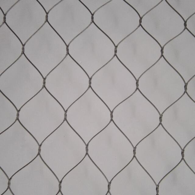 architectural stainless steel wire mesh/stainless cable mesh/ ss rope cable wire net