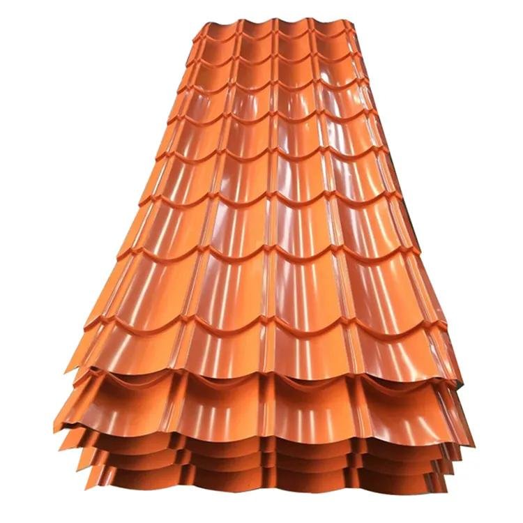 Wholesale Ral color PPGI Corrugated Roofing Sheet Gi Zinc Coated Steel Plate Galvanized Steel