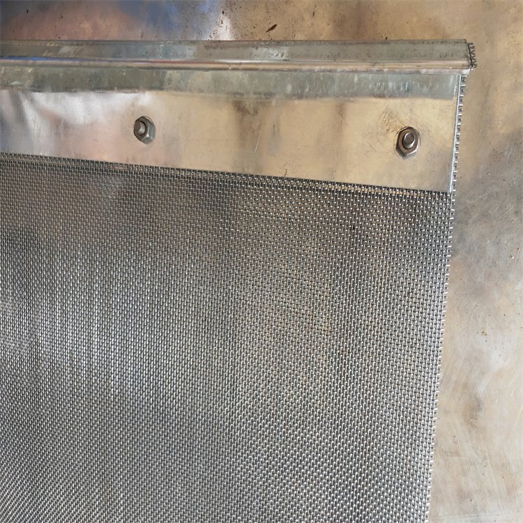 high quality 65mn crimp vibrating screen screen crusher quarry rock sand screen stainless steel wire mesh