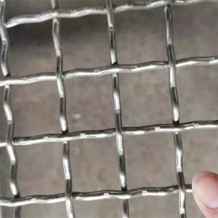 high quality 65mn crimp vibrating screen screen crusher quarry rock sand screen stainless steel wire mesh