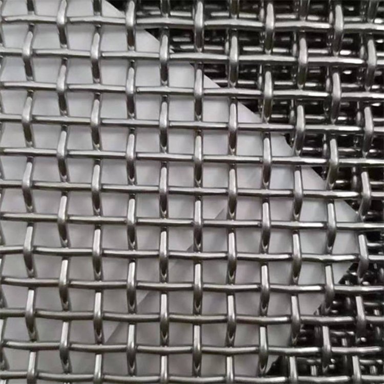 high quality 65mn crimp vibrating screen screen crusher quarry rock sand screen stainless steel wire mesh