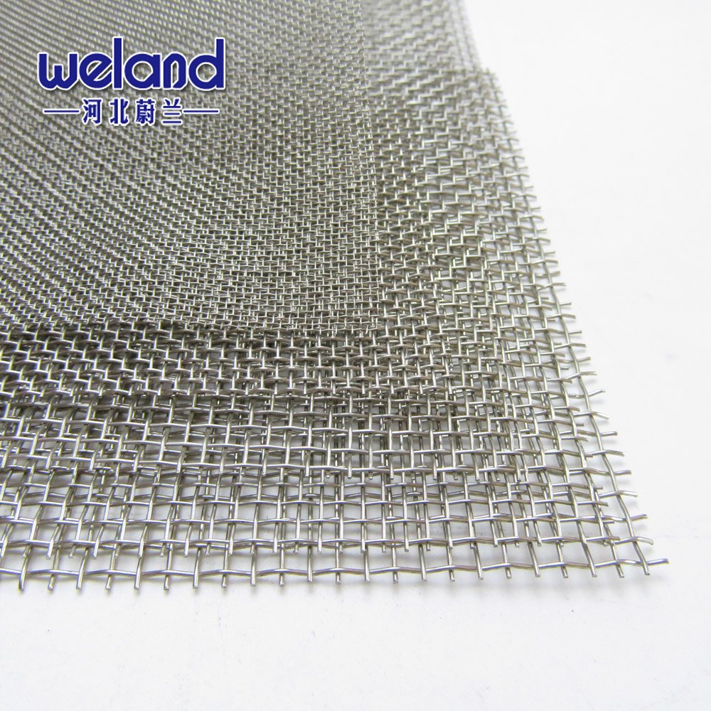 10 20 30 40 50 60 70 80 90 100 120 150 200 300 400 500 1000 microns Stainless steel woven wire mesh