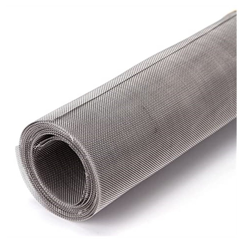20 140 150 160 180 200 400 Micron 304 316 430 410 Stainless Steel Metal Woven Screen Wire Mesh