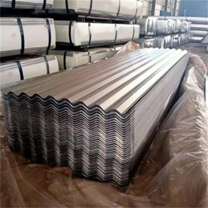 Metal Corrugated roofing sheets Ral Color Coated Galvanized steel sheet Black Red White Customized for roof